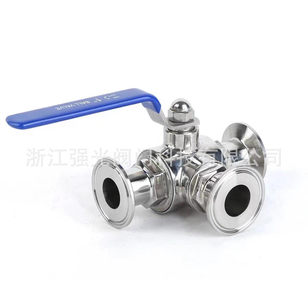 卫生级手动球阀，304/316食品级不锈钢，快装，卡箍，活接 气动