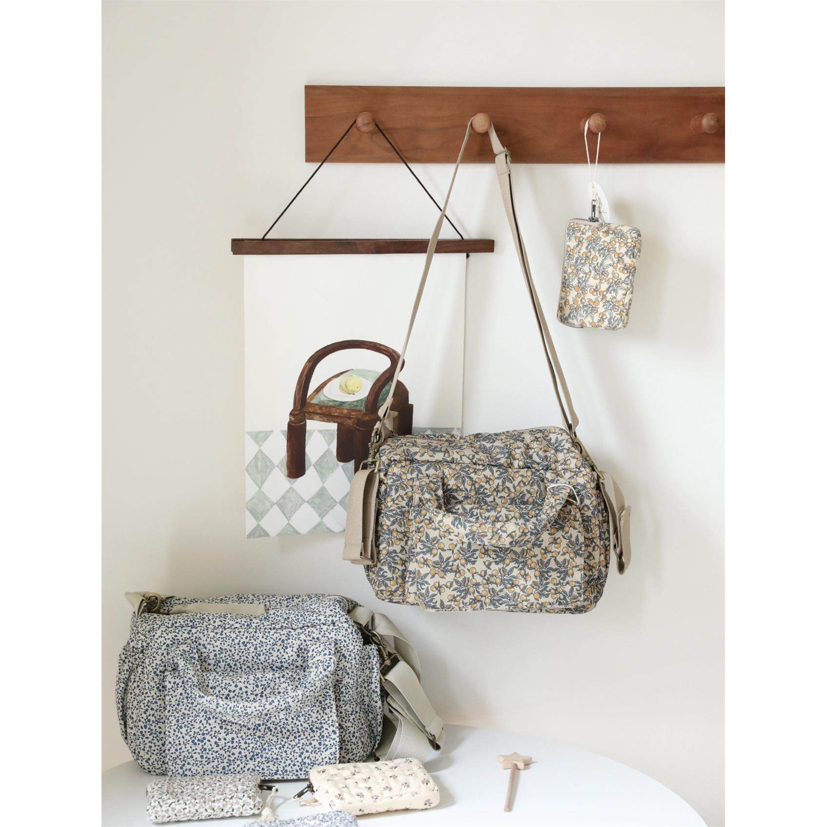 丹麦同款小号妈咪包日常出行溜娃包待产包防水可挂车手提斜挎包