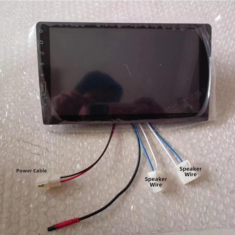 新能源四轮电动车倒车影9寸mp5通用改装12v触摸蓝牙高清后视屏