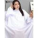 高档长袖 理发店布防水不粘发廊发廊发型师专用理发布