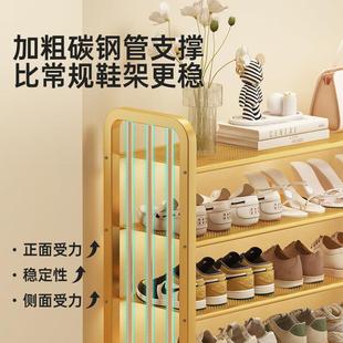 柜 鞋 不锈钢鞋 架家用门口多层收纳神器省空间租房入户简易小窄新款