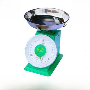 人和牌弹簧秤50kg 100kg机械平台秤3 5kg托盘秤教学指针秤