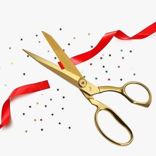 大彩钢 婚礼剪刀 采购产品剪彩口金剪刀 婚礼精美家居生活