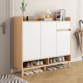 架 35cm玄关柜一体鞋 纯实木鞋 柜家用门口多层收纳柜楼道大容量新款