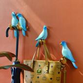 新品 玄关创意装 饰挂钩免打孔入户门口钥匙收纳壁挂轻奢墙上挂衣钩