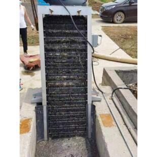 机械格栅除污机回转反捞式不锈钢耙齿格栅捞渣自动旋转格栅清污机