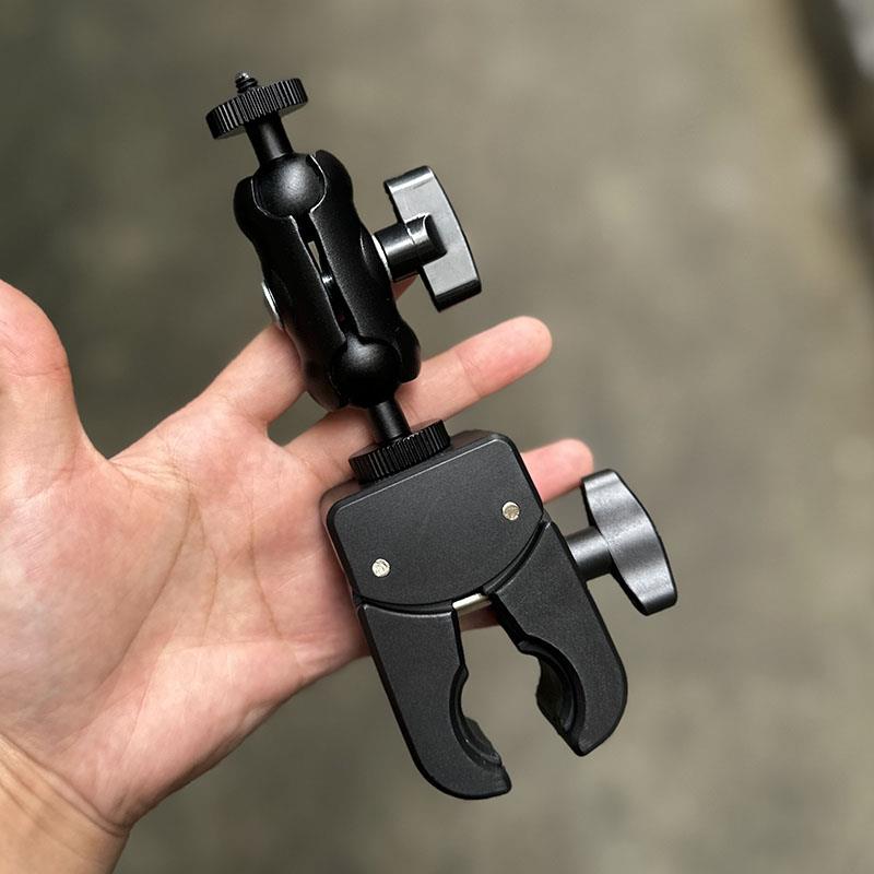 机车运动相机360x3支架骑行手机夹GoPro录制支架自行车把手支架