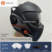 泰克600S 焊接面罩耐高温焊接头 G2自动变暗焊接头盔氩弧焊头戴式