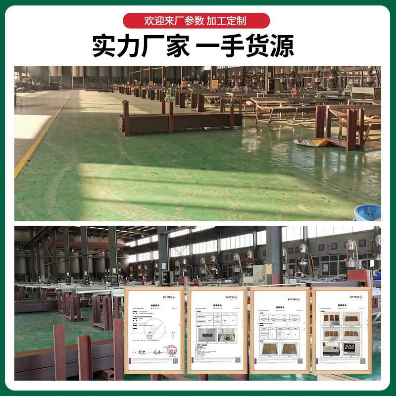 塑木地板户外露台二代高端共挤木塑地板室外防腐防水花园公园庭院