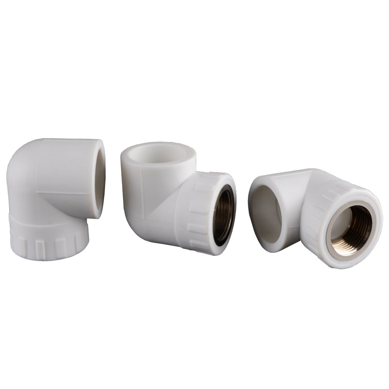 PPR内丝弯头20X1/2水管管道接头配件63 50 40 32 25转4分内牙弯头
