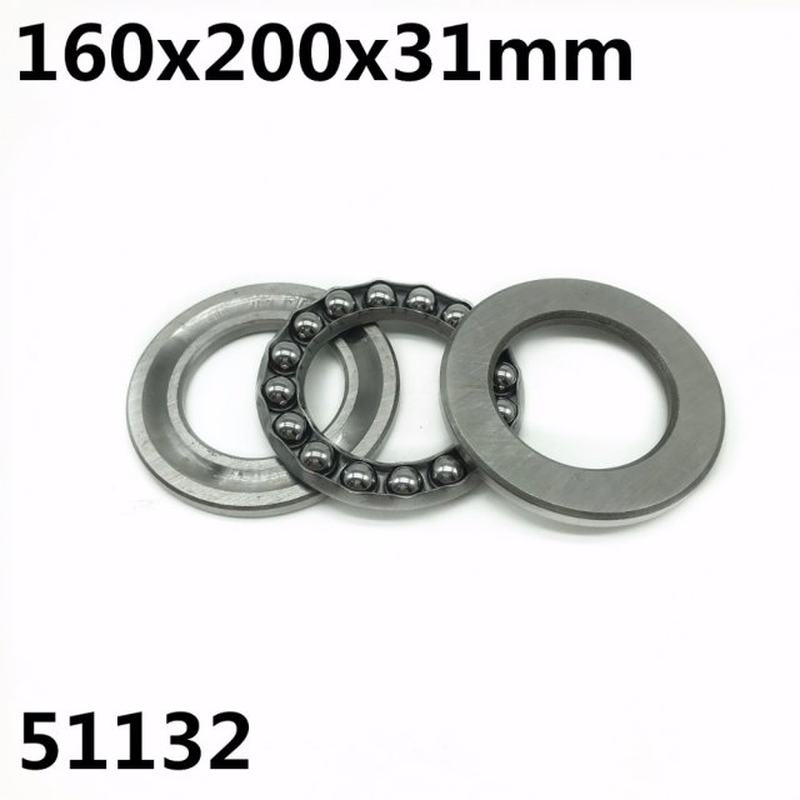 新品51132 160x200x31mm Axial Thrust Ball Bearings 8132 High