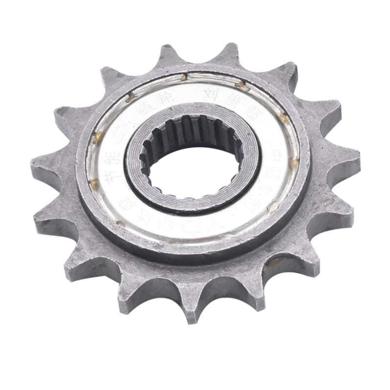 弯梁110摩托车GS125节油轮15齿滑行轮省油改装428链轮牙盘420配件