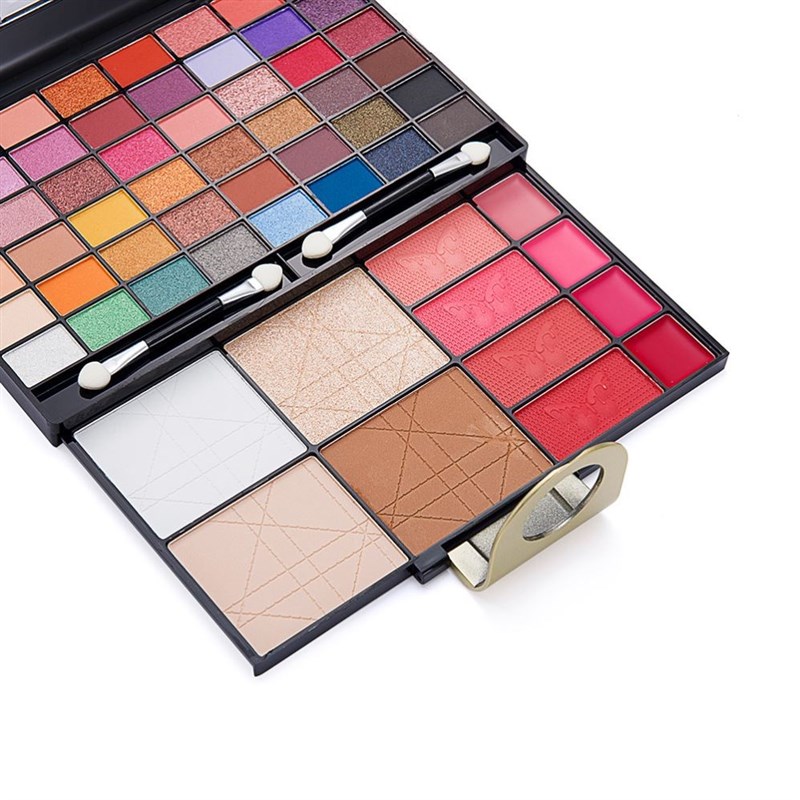 Kit For Women 60 Colors Waterproof Blush Eye Shadow Make