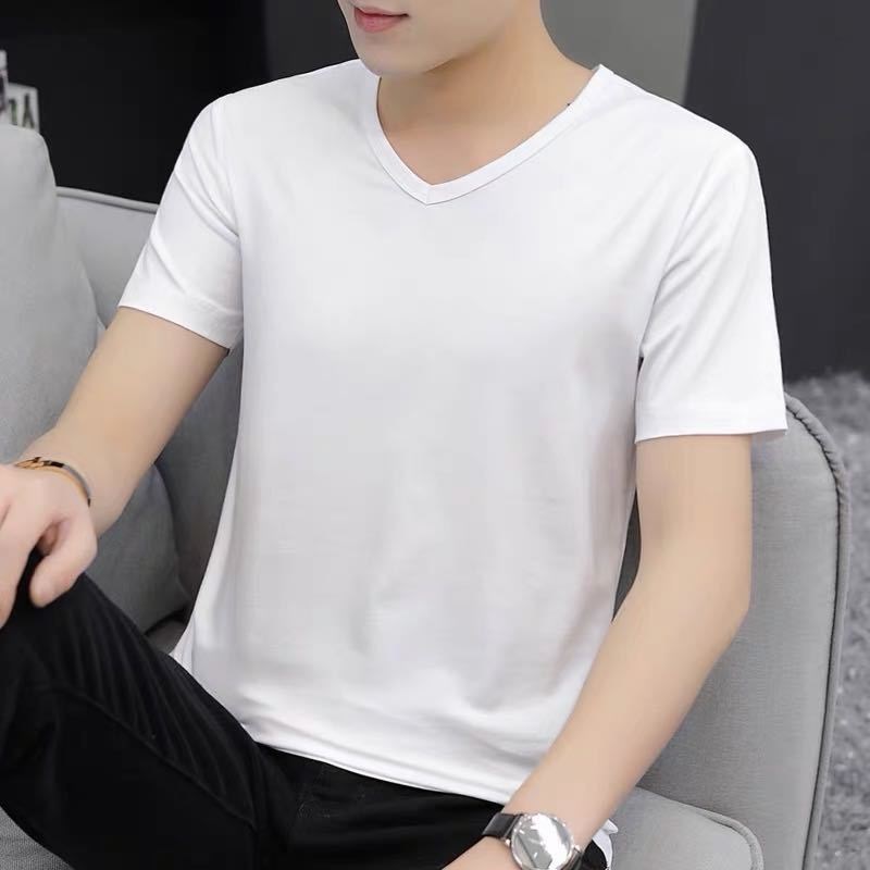 9.9元帅气短衫短衣服男士短袖t恤丅桖夏季大码半截半袖男衫体桖