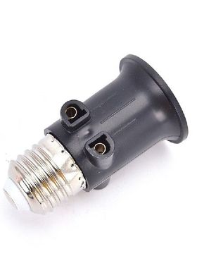 PBT Fireproof E27 Bulb Adapter 100240V 4A Lamp Holder Base