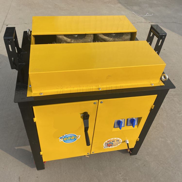 多功能平台除锈机 钢筋钢管抛光机 方管圆管打磨除锈机现货