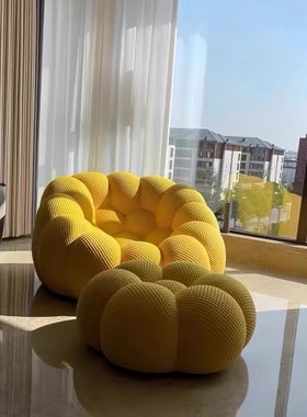 意大利设计师罗奇堡足球泡泡沙发椅客厅贝壳沙发单人休闲懒人躺椅