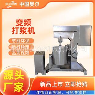 大型鱼丸打浆机商用猪肉瘦肉丸打浆机肉类丸子加工流水线搅拌机