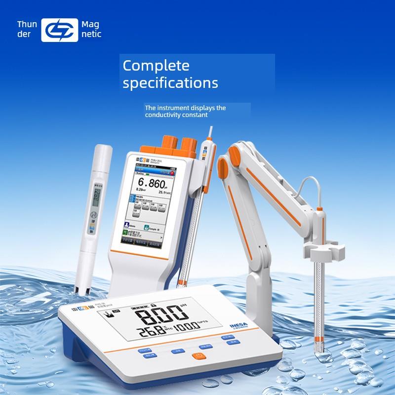 上海迅雷台式酸度计Ph -25/ 3c /3E/2F便携式Ph -4实验酸碱计