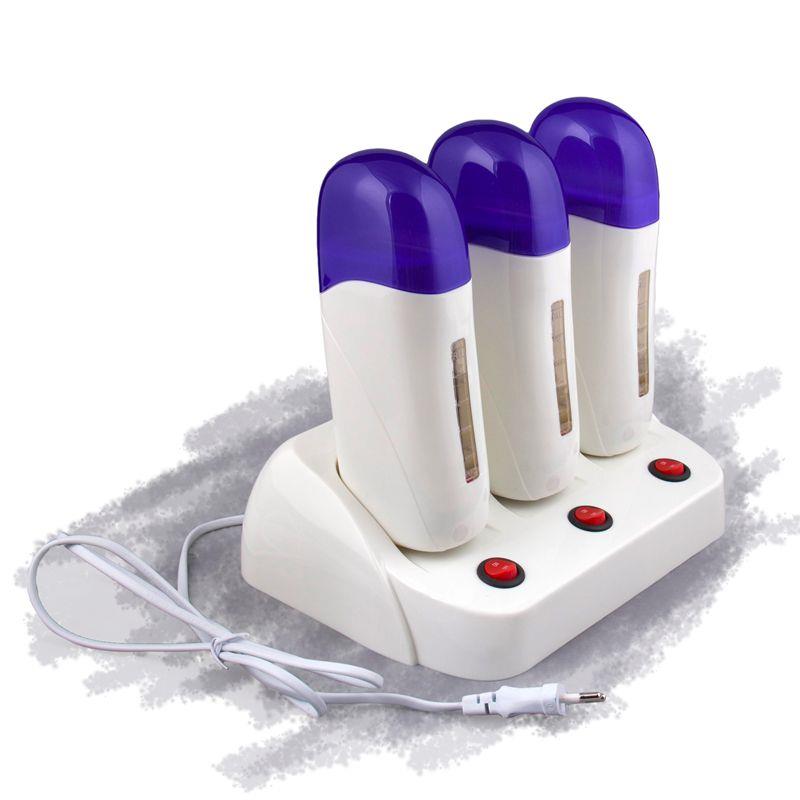 便携式脱毛蜡机 蜡疗机 手持脱毛蜡加热机 100G热蜡机单排带底座