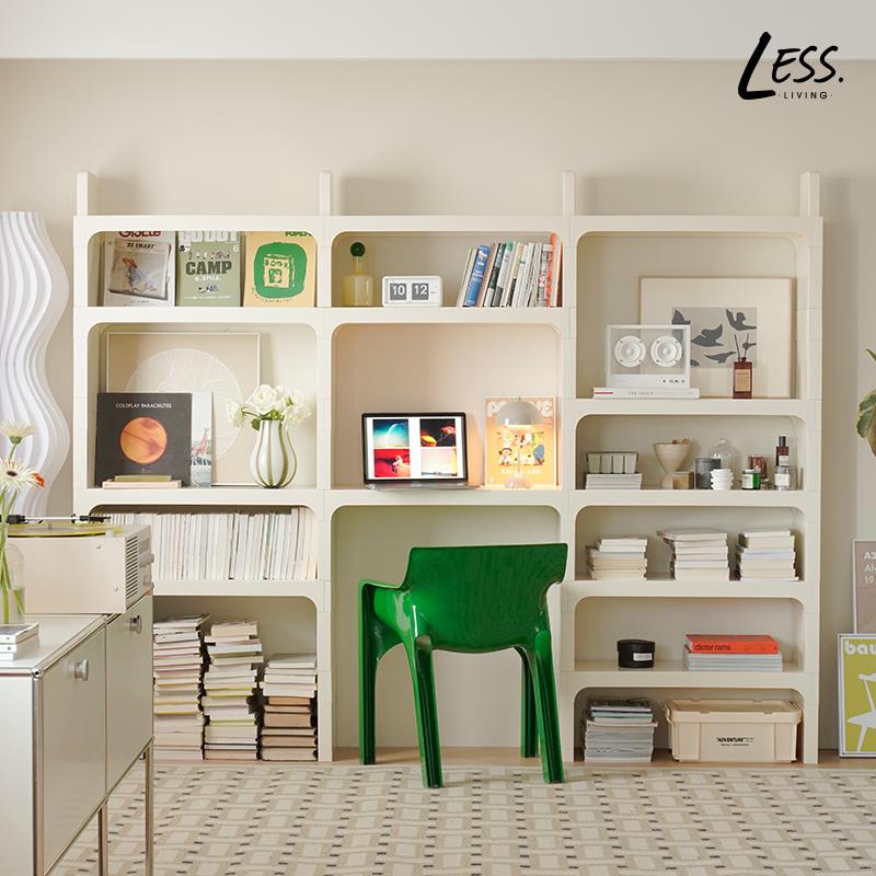 less living中古书架自由组合书柜家用落地网红ins多层收纳置物架