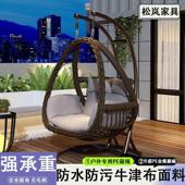 户外吊篮家用秋千庭院鸟巢吊椅藤椅摇篮双人摇椅室内吊床阳台懒人