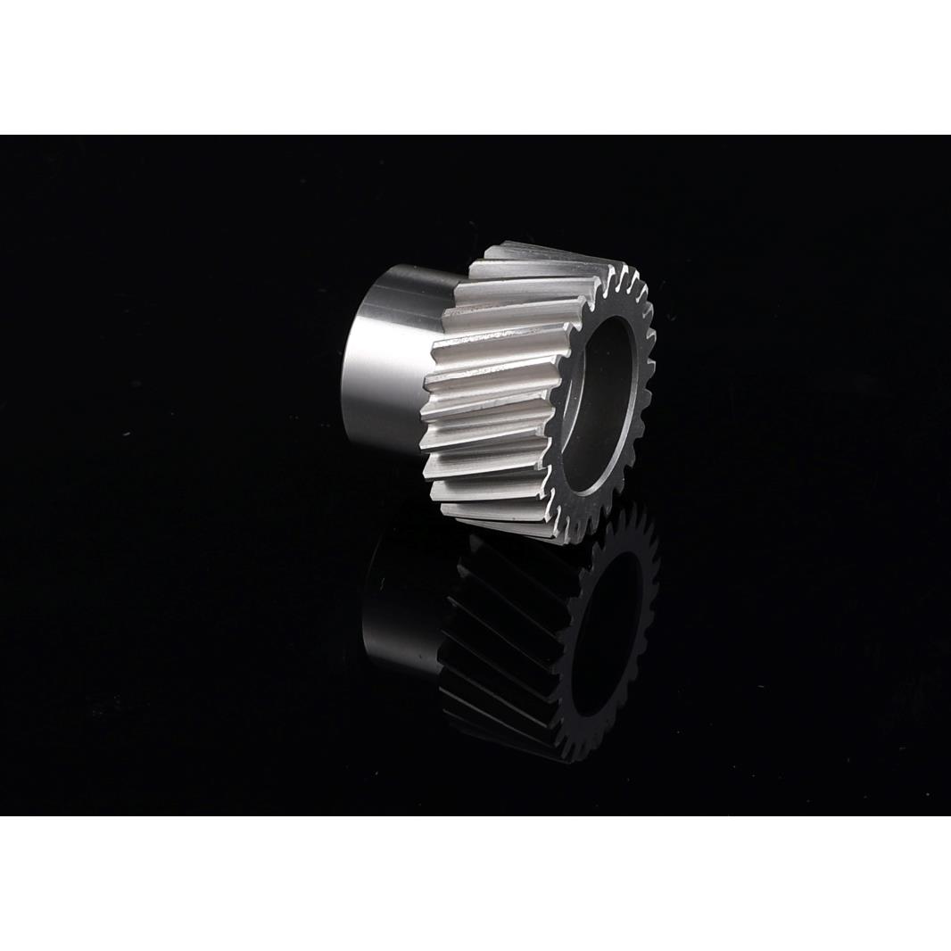 研磨6级斜齿轮带凸台1.5模2模3模磨齿斜齿轮齿条高精度传动可定制