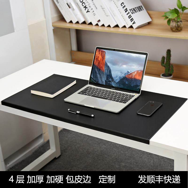 扣挂边电脑办公写字桌垫折边护肘加硬超大书写家用皮革鼠标垫定制,电脑硬件/显示器/电脑周边,鼠标垫/贴/腕垫,淘宝优惠券,粉丝福利购,淘宝优惠卷