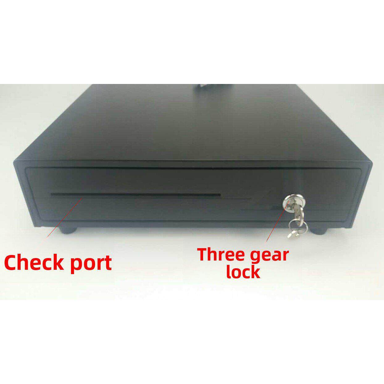 335三档锁钱柜收银箱收款机405钱箱超市钱盒二维火来钱快全国包邮