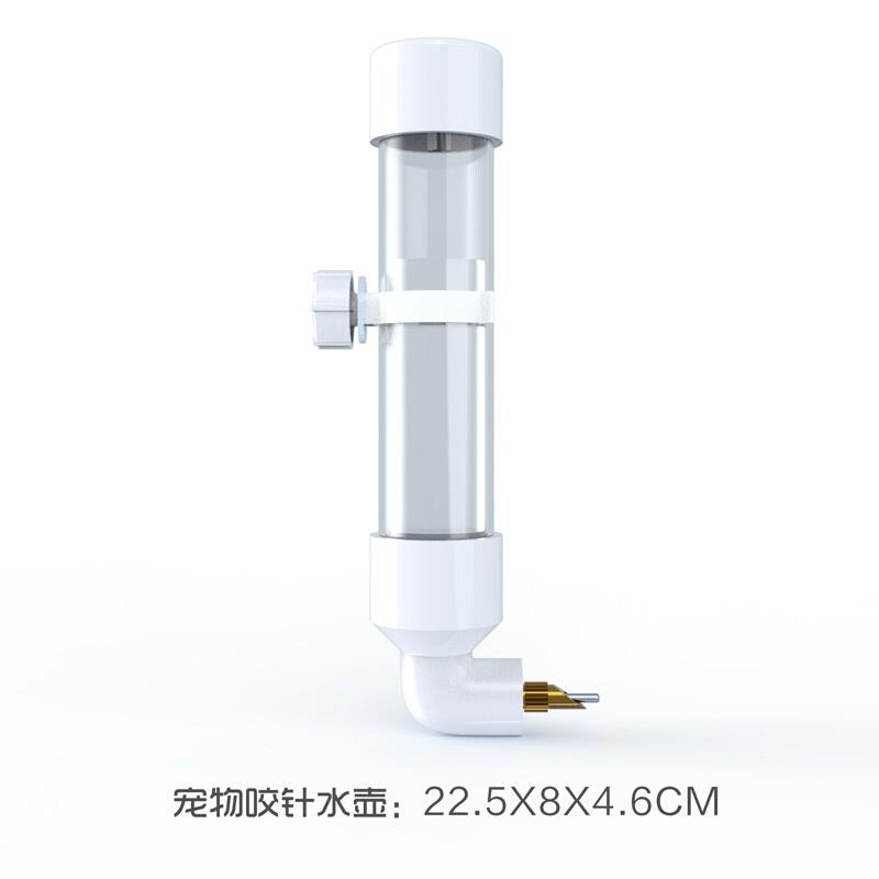 鹦鹉饮水喂食器防溅鸟用自动喂水盒撞针式喝水壶玄风牡丹虎皮用具