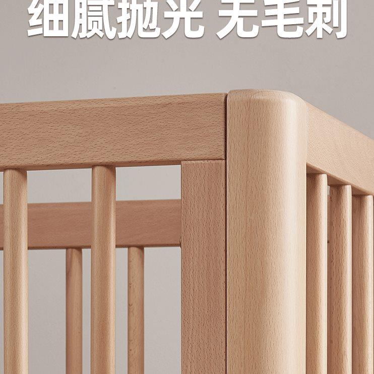 婴儿床实木拼接大床宝宝床可移动床边床无漆新生儿床多功能儿童床