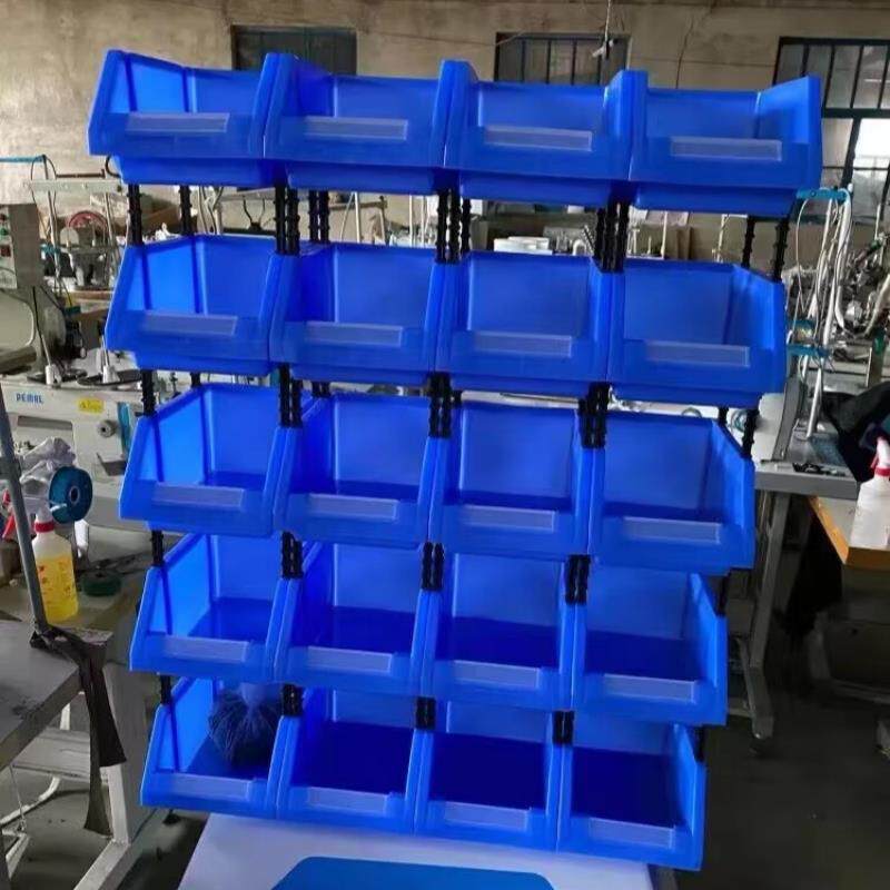斜口零件盒货架分类盒螺丝盒组合式零件盒货架箱子承重耐用仓储架
