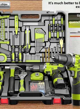 德国柴浦可充电电钻工具套装五金电工木工专用维修多功能家用组合