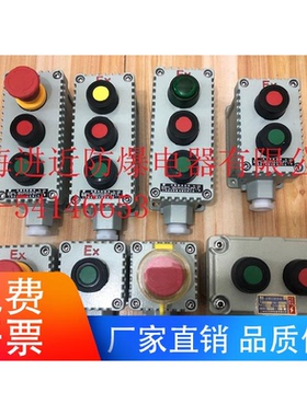 BZA53-A2防爆控制按钮，1k消防按钮，防爆按钮开关D1，3钮开关盒