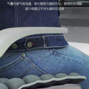 辦公室氣囊坐墊透氣減壓久坐不累充氣加水軟椅墊3D立體汽車座墊軟