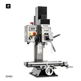 钻铣床CTV21静音家用微型钻铣床小台钻微型铣床小铣床 呲铁新品
