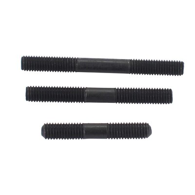 热销8.8级双头螺丝高硬度螺栓GB901加长发黑等长螺柱螺杆M8M10M12