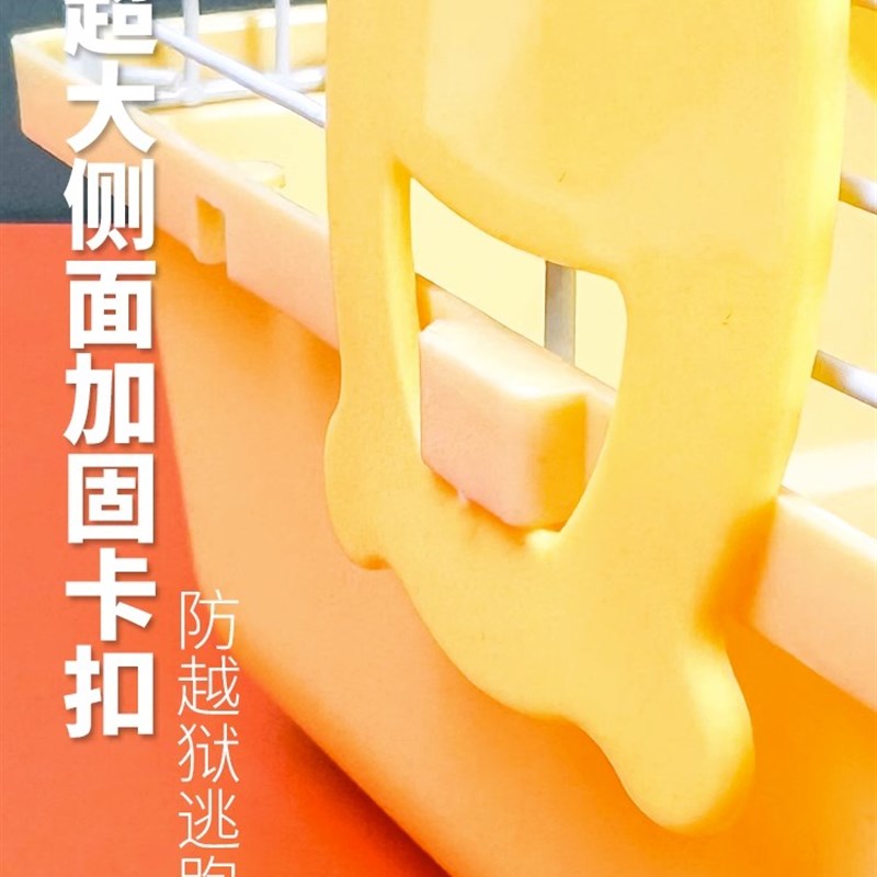 热销仓鼠笼子便宜大的别墅笼金丝熊压克力房子鼠屋小仓鼠城堡田园