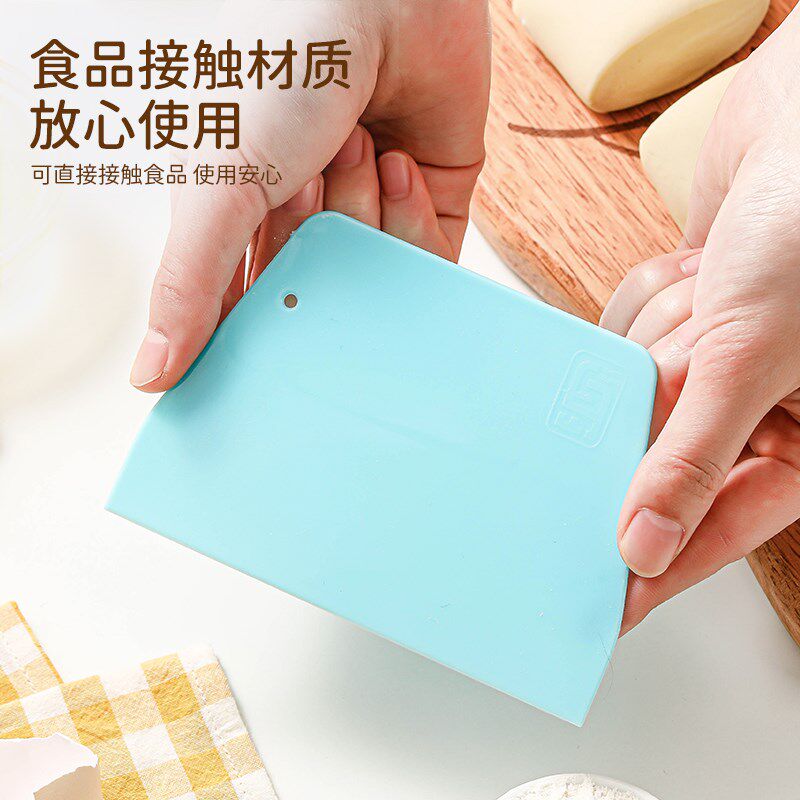 热销刮板切面刀硅胶刮刀蛋糕抹面塑料刮面板面团月饼肠粉家用烘焙