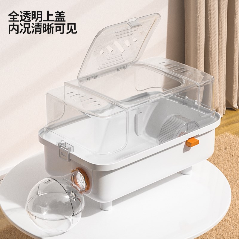 热销仓鼠笼子金丝熊笼子超大便宜仓鼠豪华别墅仓鼠外带笼鼠类用品