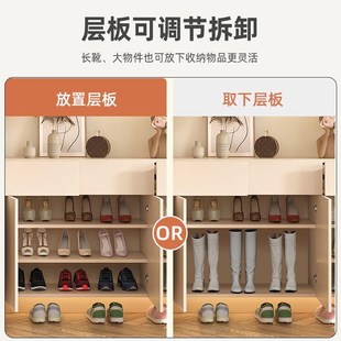 柜带换鞋 玄关柜鞋 凳一体家用客厅隔断柜现代简约储物收纳柜可定制