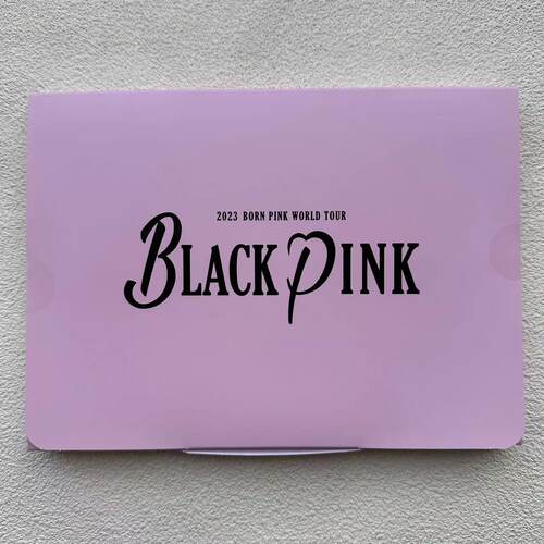 Blackpink首尔世巡安可场卡片