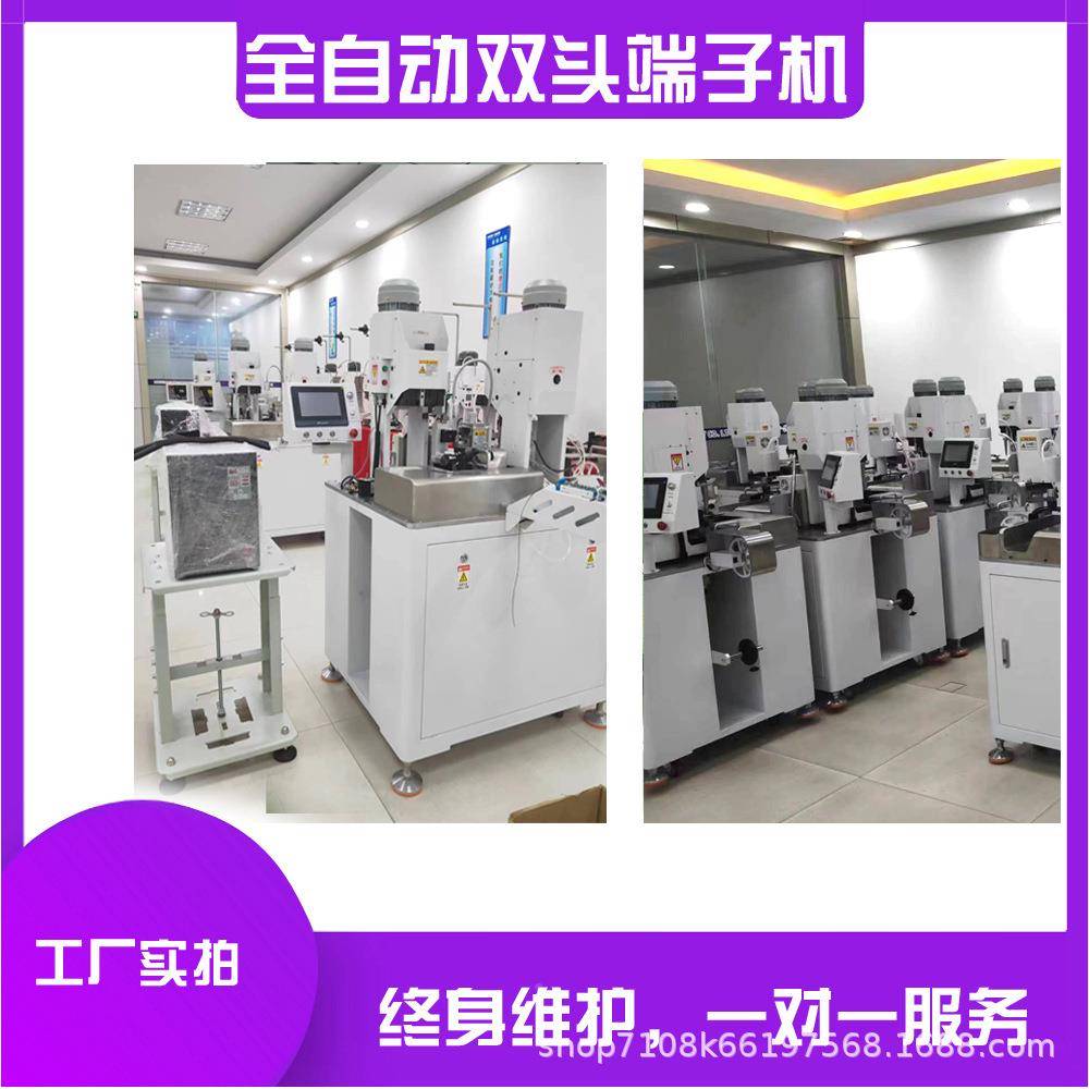 全自动单伺服双头连剥带线端子机并线两头MY-201裁皮剪打剥压接压