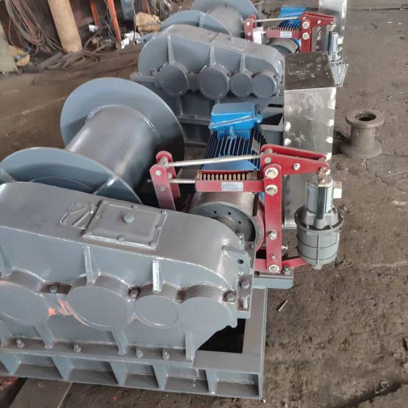 电磁油压刹车1t2式t3t5t0t吨建筑卷1扬机卷手P推启闭机固定式扬机