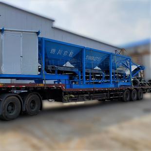 001 发电混煤RCPM 工厂 三仓可移动配料备 煤机煤炭掺混配车设机