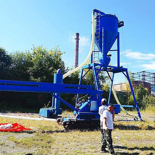 黑龙江自水泥灰罐气力输送机吸 平库房装清灰式装车气QL-200力吸