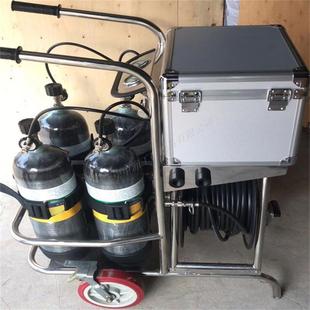 式 6.830推车 长管呼D吸器 KR4 移动供气源2瓶4瓶车载移动供气源