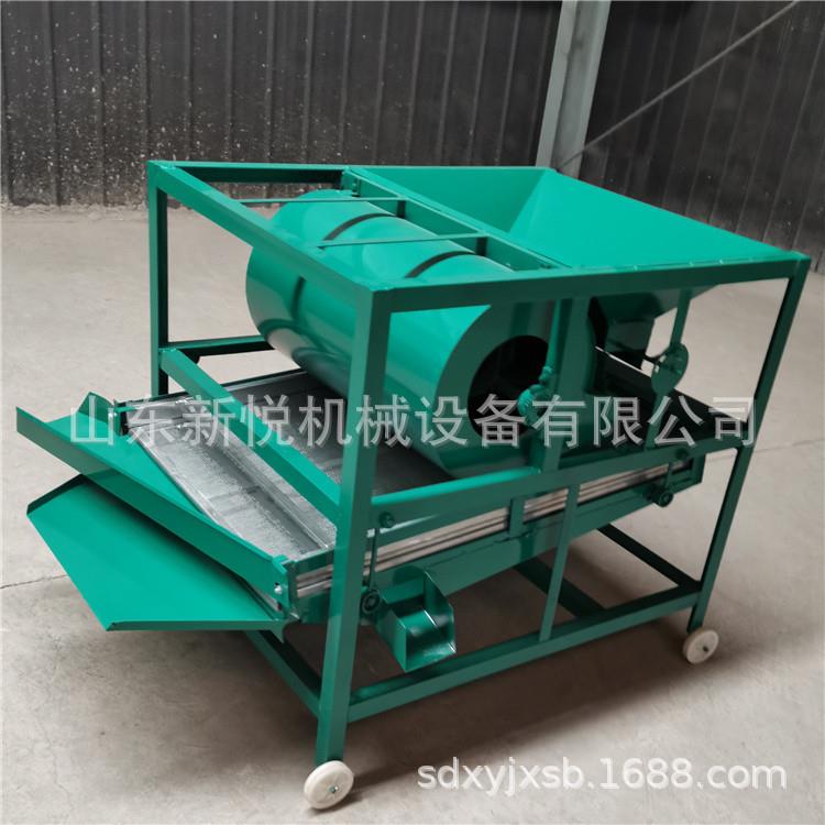 型粮振动筛食选机 庭用玉米小除杂机 直XY-sx100线震动筛家选机