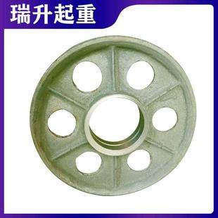 起重机钢丝绳电动葫芦吊钩钩轮滑轮123510T吨行车行吊钩配件轮片