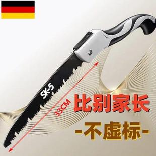 德国折叠锯子家用手持小型锯木神器据木头手锯特快高锰钢木工钢锯